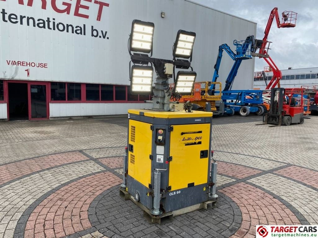 Atlas Copco QLB60 Tower Light 4x 320W Led - Mat d'éclairage: photos 1 Atlas Copco QLB60 Tower Light 4x 320W Led - Mat d'éclairage: photos 1