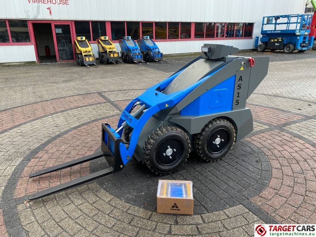 Conmeq AS15 Mini Skid Steer Electric Wheel Loader - Mini chargeuse: photos 1 Conmeq AS15 Mini Skid Steer Electric Wheel Loader - Mini chargeuse: photos 1
