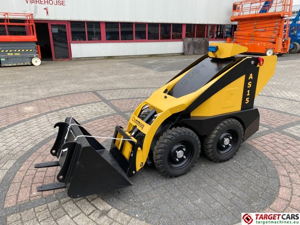 Conmeq AS15 Mini Skid Steer Loader 4x4 Electric - Mini chargeuse: photos 1 Conmeq AS15 Mini Skid Steer Loader 4x4 Electric - Mini chargeuse: photos 1