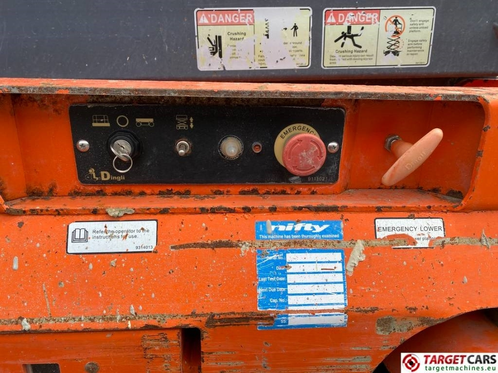 Crédit-bail Dingli JCPT1612DC Electric Scissor Work Lift 1570cm  Dingli JCPT1612DC Electric Scissor Work Lift 1570cm: photos 11