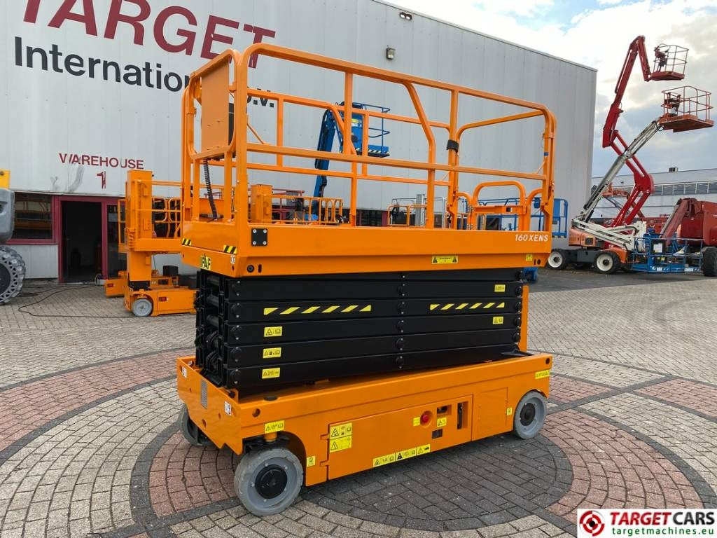 Hangcha 160XENS Electric 160 Scissor Work Lift 1570cm NEW - Nacelle ciseaux: photos 1 Hangcha 160XENS Electric 160 Scissor Work Lift 1570cm NEW - Nacelle ciseaux: photos 1