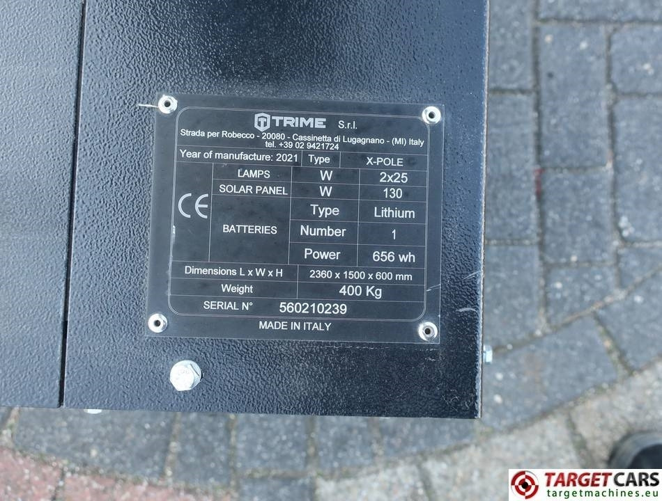 Mat d'éclairage Trime X-Pole 2x25W Led Solar Tower Light: photos 10