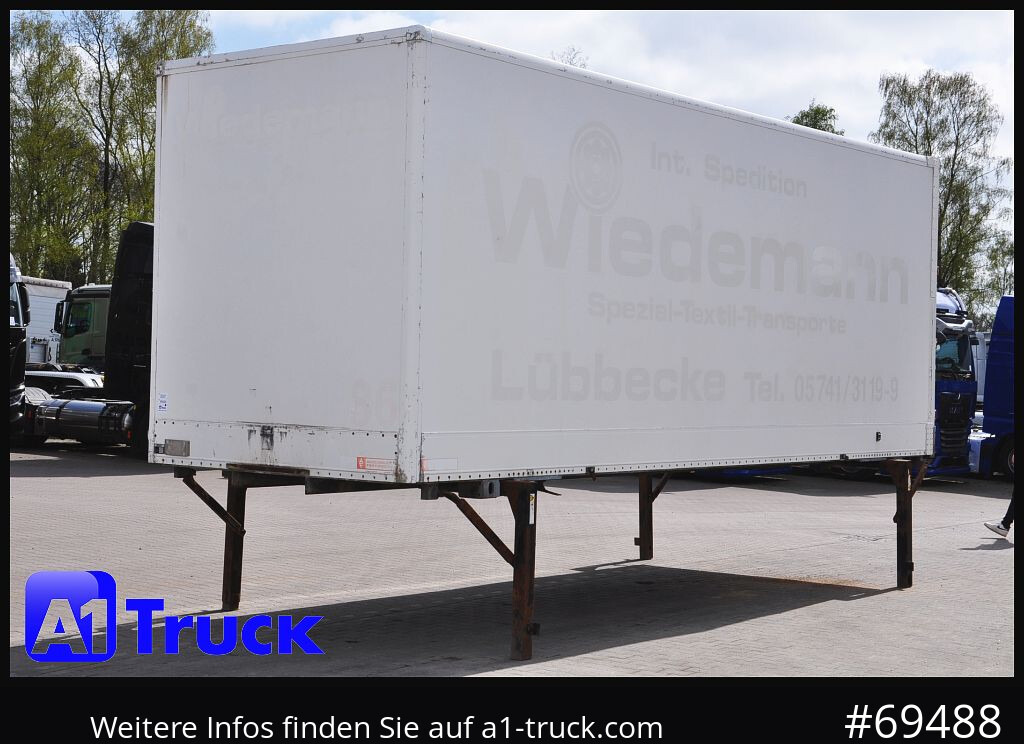 Carrosserie fourgon ACKERMANN BDF 7,45 Wechselbrücke, 2710mm Innenhöhe, verzinkt: photos 15