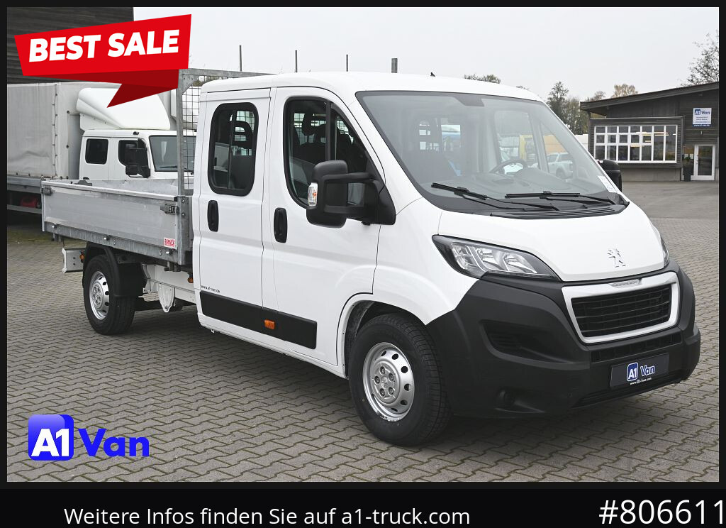 PEUGEOT Boxer Doka Kipper, AHK, Klima, Standheizung - Camion: photos 1 PEUGEOT Boxer Doka Kipper, AHK, Klima, Standheizung - Camion: photos 1