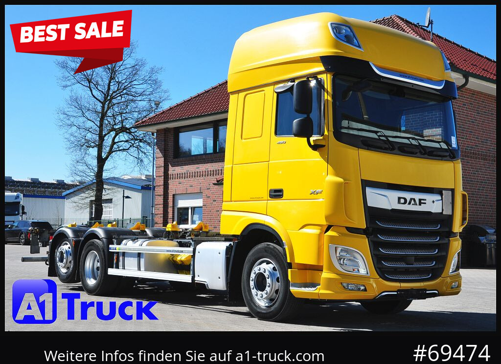 DAF DAF XF 480 FAR SSC Intarder Multiwechsler, 7.82 - Châssis cabine: photos 1 DAF DAF XF 480 FAR SSC Intarder Multiwechsler, 7.82 - Châssis cabine: photos 1