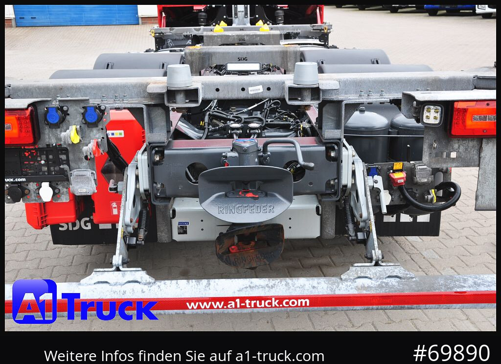DAF XF 480, BDF, 7,45, 7,82, Lift-Lenkachse, - Camion porte-conteneur/ Caisse mobile: photos 3 DAF XF 480, BDF, 7,45, 7,82, Lift-Lenkachse, - Camion porte-conteneur/ Caisse mobile: photos 3