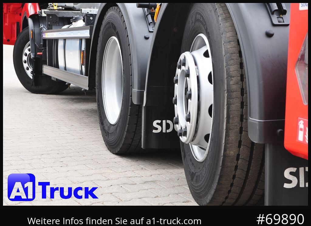DAF XF 480, BDF, 7,45, 7,82, Lift-Lenkachse, - Camion porte-conteneur/ Caisse mobile: photos 4 DAF XF 480, BDF, 7,45, 7,82, Lift-Lenkachse, - Camion porte-conteneur/ Caisse mobile: photos 4