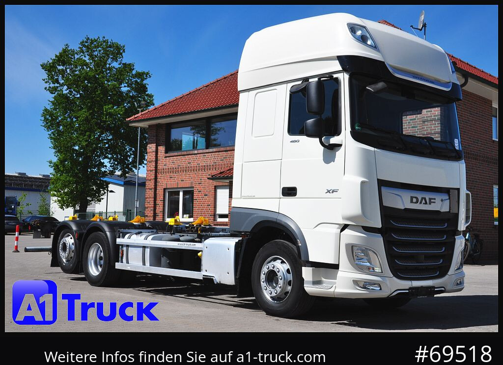 DAF XF 480 FAR Intarder, Multiwechsler 2x AHK - Camion porte-conteneur/ Caisse mobile: photos 1 DAF XF 480 FAR Intarder, Multiwechsler 2x AHK - Camion porte-conteneur/ Caisse mobile: photos 1