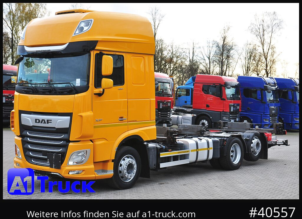 Camion porte-conteneur/ Caisse mobile DAF XF 480, MultiBDF, 7,45, Standklima, LBW,: photos 11 Camion porte-conteneur/ Caisse mobile DAF XF 480, MultiBDF, 7,45, Standklima, LBW,: photos 11