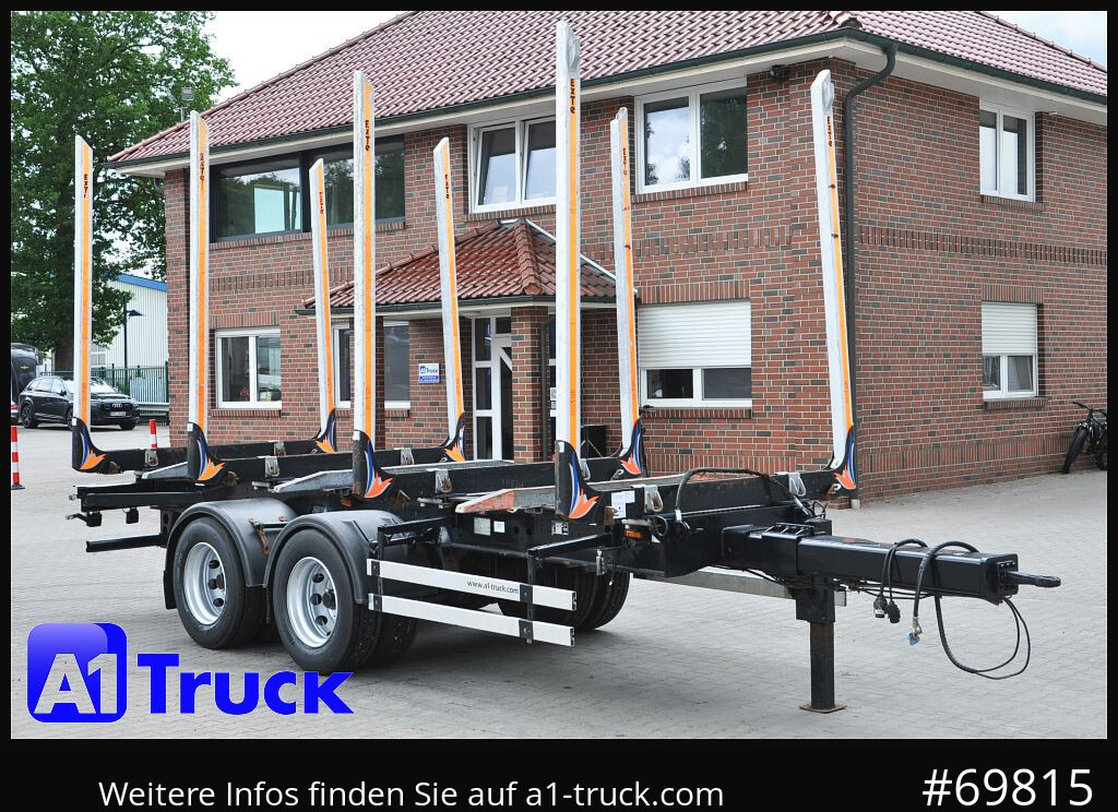 DOLL Befa Tandem Holz Wood Exte Rungen, 171 tkm, - Remorque grumier: photos 1 DOLL Befa Tandem Holz Wood Exte Rungen, 171 tkm, - Remorque grumier: photos 1