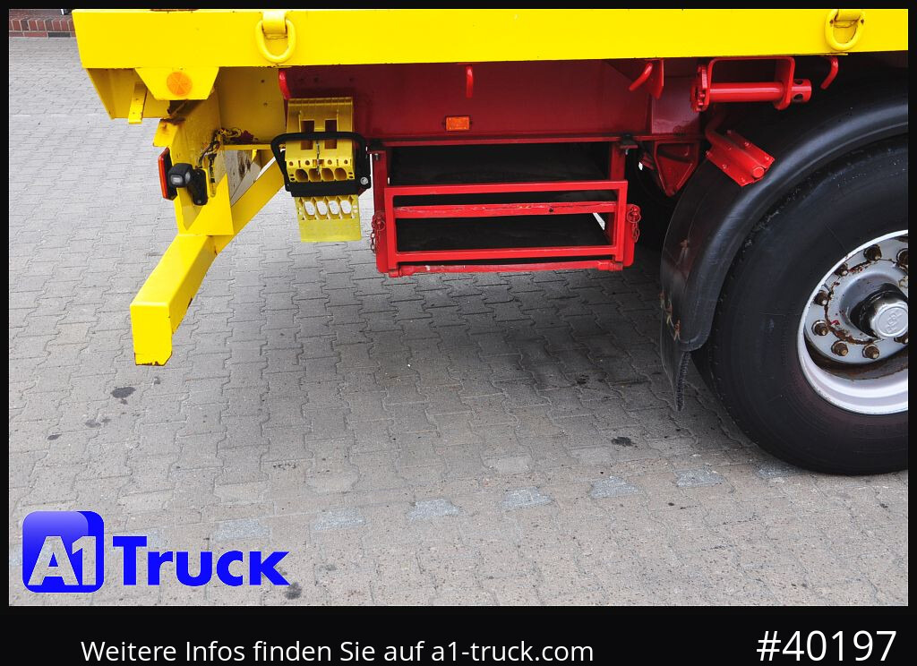 FAYMONVILLE Plattform, Steel Suspension, Container Twistlock, - Semi-remorque plateau: photos 4 FAYMONVILLE Plattform, Steel Suspension, Container Twistlock, - Semi-remorque plateau: photos 4