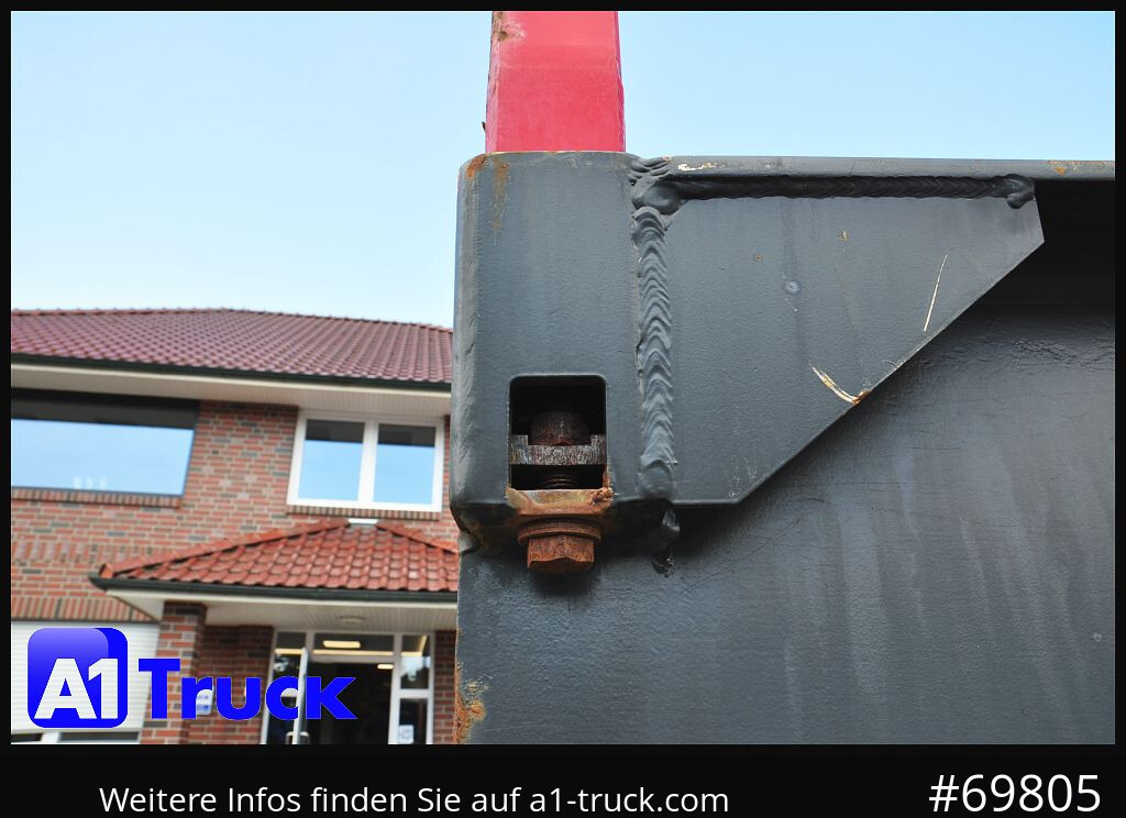 Semi-remorque grumier FLIEGL SDS01, Langholz, Containeraufbau, Liftachse,: photos 7