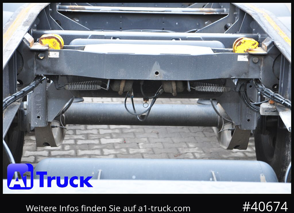 HUEFFERMANN HTSA 18.77, Tandem, Schlitten, oben gekuppelt, - Remorque ampliroll/ Multibenne: photos 5 HUEFFERMANN HTSA 18.77, Tandem, Schlitten, oben gekuppelt, - Remorque ampliroll/ Multibenne: photos 5