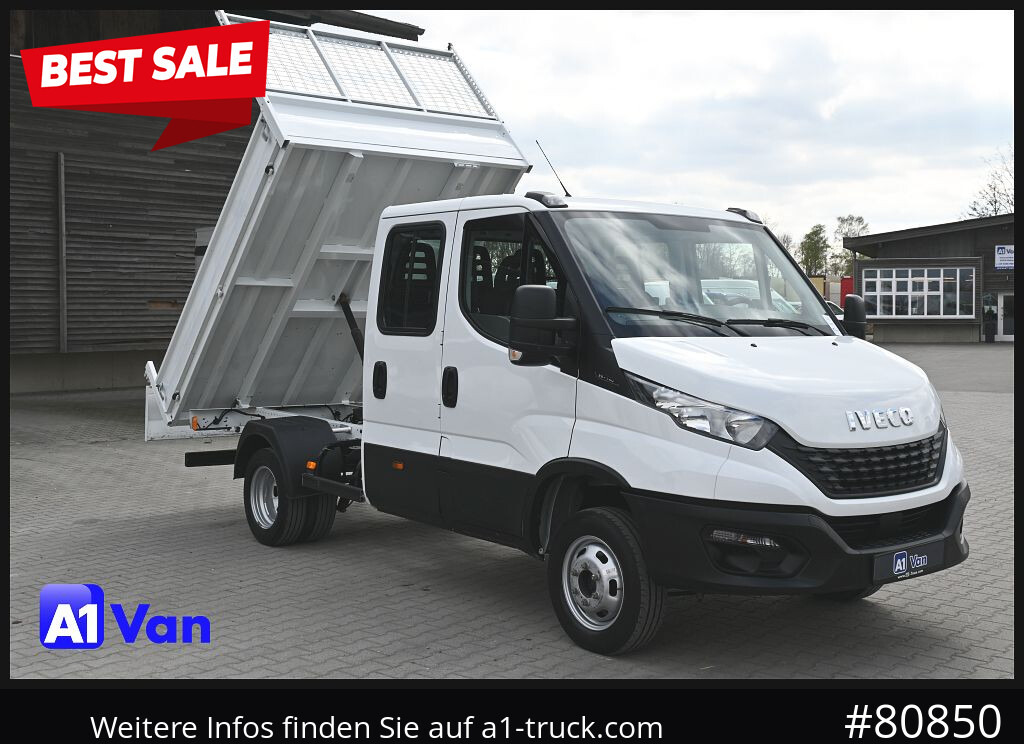 IVECO Daily 35C14 Kipper, Klima, Tempomat, AHK - Véhicule utilitaire benne, Utilitaire double cabine: photos 1 IVECO Daily 35C14 Kipper, Klima, Tempomat, AHK - Véhicule utilitaire benne, Utilitaire double cabine: photos 1