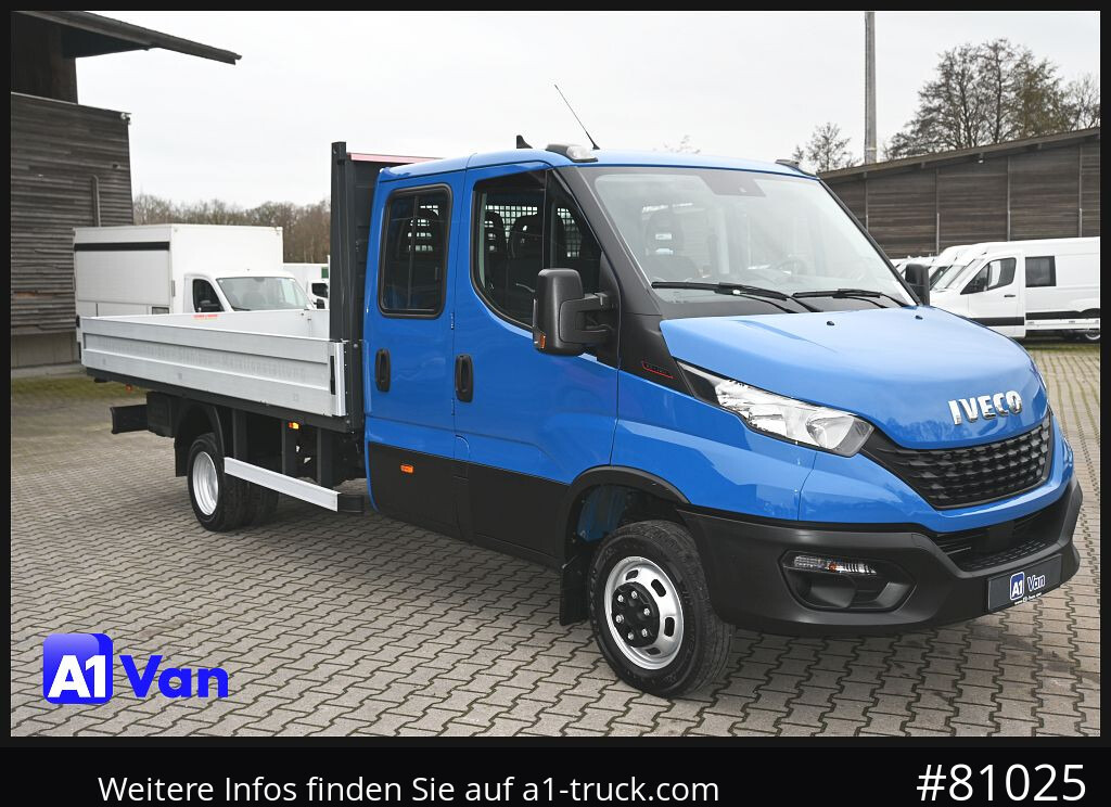 IVECO Daily 50C18 Doka Pritsche, AHK, Klima, 4,5m Ladefläche - Fourgon plateau, Utilitaire double cabine: photos 1 IVECO Daily 50C18 Doka Pritsche, AHK, Klima, 4,5m Ladefläche - Fourgon plateau, Utilitaire double cabine: photos 1