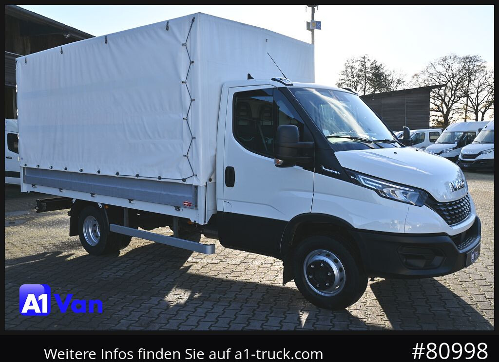 IVECO Daily 72C18 A8V Pritsche/Plane, Tempomat, AHK, Klima - Véhicule utilitaire plateau baché: photos 1 IVECO Daily 72C18 A8V Pritsche/Plane, Tempomat, AHK, Klima - Véhicule utilitaire plateau baché: photos 1