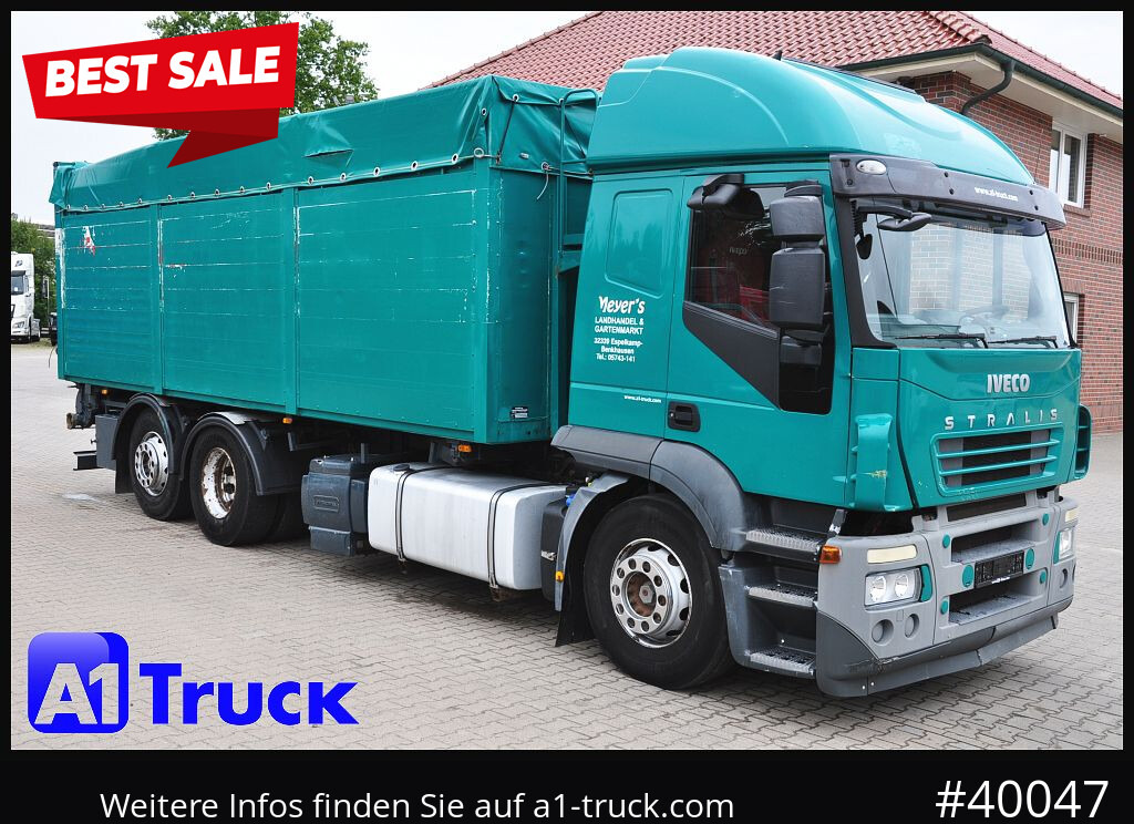 IVECO Iveco AT 260S42Y Getreidekipper Schleuse - Camion benne: photos 1 IVECO Iveco AT 260S42Y Getreidekipper Schleuse - Camion benne: photos 1