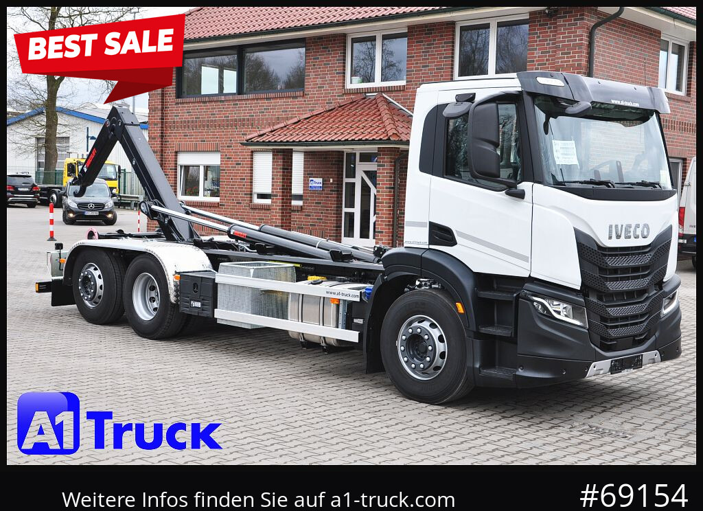 IVECO X-Way AD280X42, HIAB Multilift, Garantie - Camion ampliroll: photos 1 IVECO X-Way AD280X42, HIAB Multilift, Garantie - Camion ampliroll: photos 1