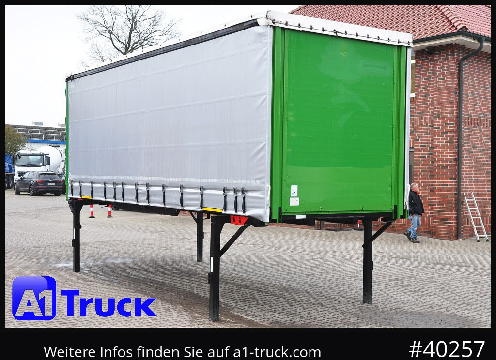 KOEGEL 7.45 BDF Wechselbrücke, neue Plane, Bordwand - Carrosserie bâchee: photos 1 KOEGEL 7.45 BDF Wechselbrücke, neue Plane, Bordwand - Carrosserie bâchee: photos 1