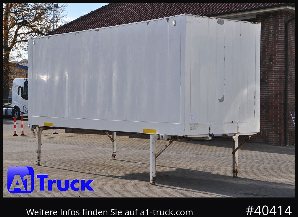 KRONE BDF 7,45 Wechselbrücke, Portaltür, Holzverkleidung innen - Carrosserie fourgon: photos 1 KRONE BDF 7,45 Wechselbrücke, Portaltür, Holzverkleidung innen - Carrosserie fourgon: photos 1