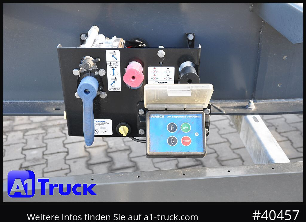 KRONE Container Chassi lang, 2 x 7,45 Wechselbrücken, wenig genutzt.. - Semi-remorque porte-conteneur/ Caisse mobile: photos 2 KRONE Container Chassi lang, 2 x 7,45 Wechselbrücken, wenig genutzt.. - Semi-remorque porte-conteneur/ Caisse mobile: photos 2