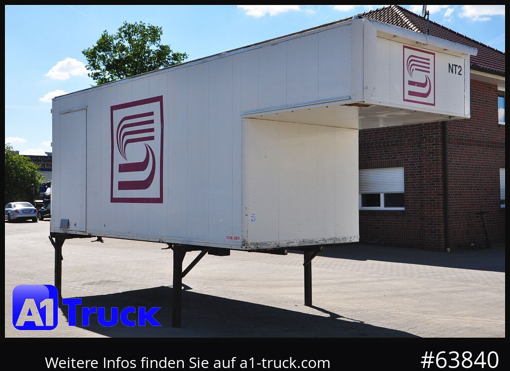 KRONE Container Lager, kann verladen werden 6,3 + 2 Meter - Carrosserie fourgon: photos 1 KRONE Container Lager, kann verladen werden 6,3 + 2 Meter - Carrosserie fourgon: photos 1