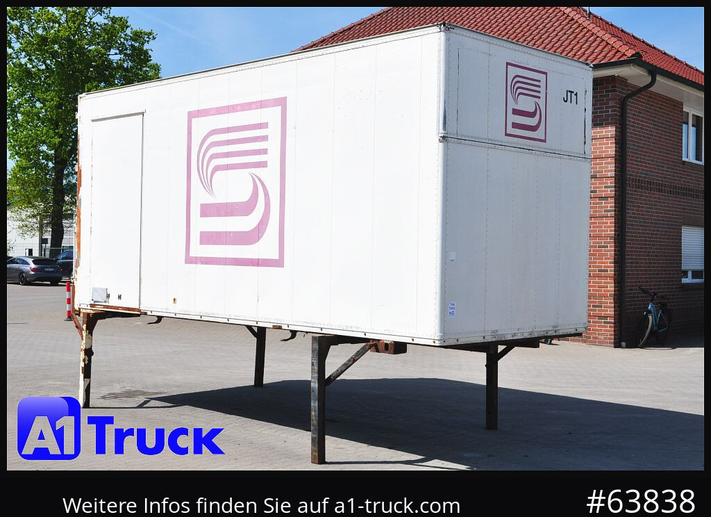 KRONE Container Lager, kann verladen werden, Seitentür - Carrosserie fourgon: photos 1 KRONE Container Lager, kann verladen werden, Seitentür - Carrosserie fourgon: photos 1