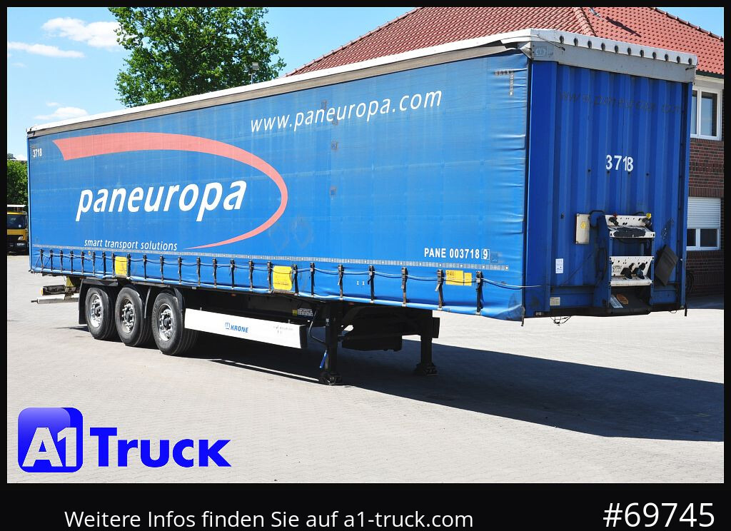 Semi-remorque rideaux coulissants KRONE SD Tautliner, Code XL, BPW, der Rahmen ist gut.: photos 9