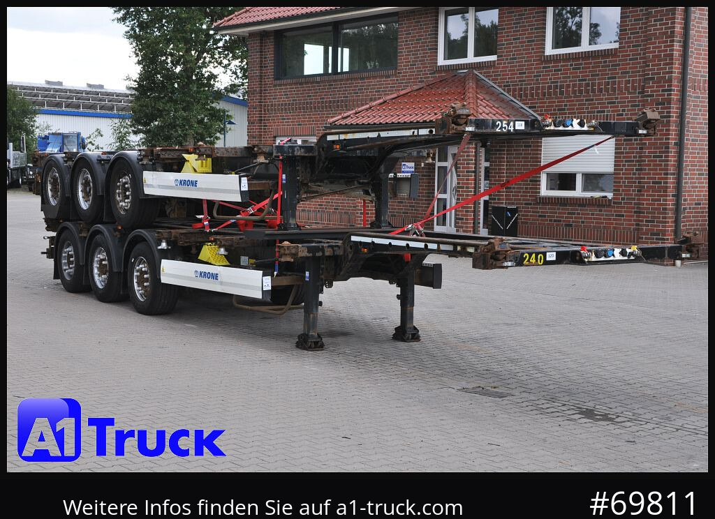 KRONE SDC, Lift, 2 erPaket, 2x20/30/40 - Semi-remorque porte-conteneur/ Caisse mobile: photos 1 KRONE SDC, Lift, 2 erPaket, 2x20/30/40 - Semi-remorque porte-conteneur/ Caisse mobile: photos 1