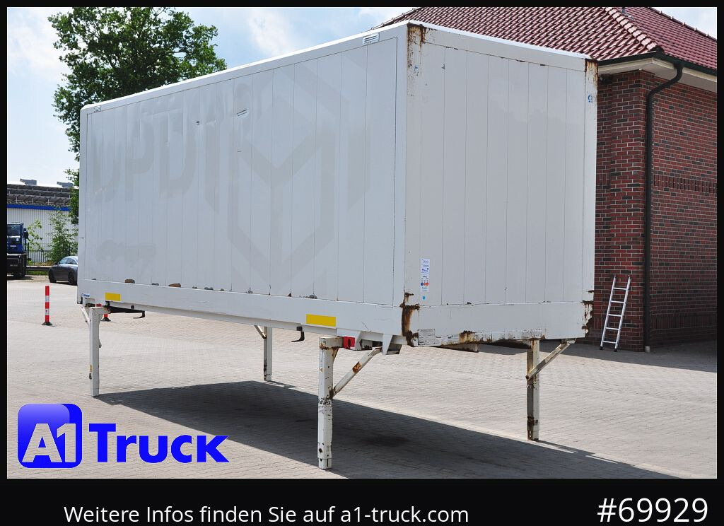 KRONE WB BDF 7,45 Koffer, 2750mm innen, 20 x vorhanden - Carrosserie fourgon: photos 1 KRONE WB BDF 7,45 Koffer, 2750mm innen, 20 x vorhanden - Carrosserie fourgon: photos 1