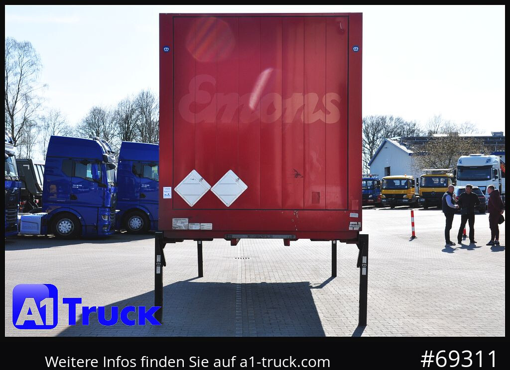 KRONE WB BDF 7,45 Koffer, 2770mm innen, beschädigt - Carrosserie fourgon: photos 2 KRONE WB BDF 7,45 Koffer, 2770mm innen, beschädigt - Carrosserie fourgon: photos 2