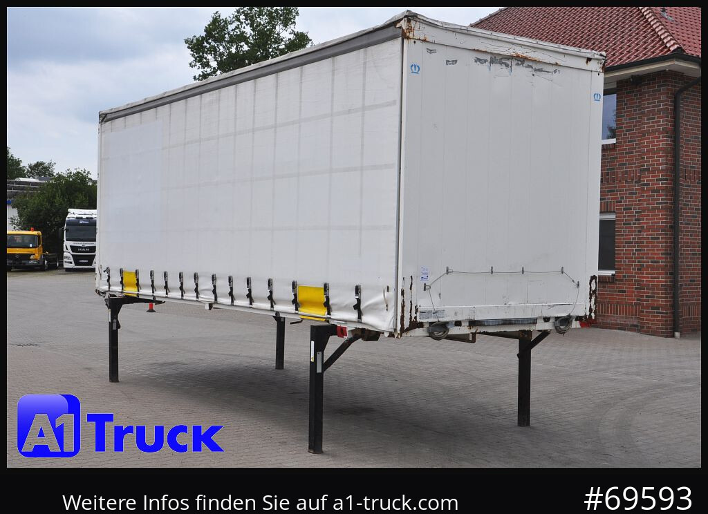 KRONE Wechselbrücke 7,82 ,, 2650mm innen - Carrosserie bâchee: photos 1 KRONE Wechselbrücke 7,82 ,, 2650mm innen - Carrosserie bâchee: photos 1