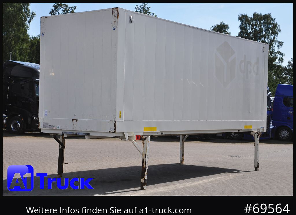 Carrosserie fourgon KRONE Wechselbrücke BDF 7,45 Koffer,  Textil 2750mm innen, 20 x vorhanden: photos 14 Carrosserie fourgon KRONE Wechselbrücke BDF 7,45 Koffer,  Textil 2750mm innen, 20 x vorhanden: photos 14