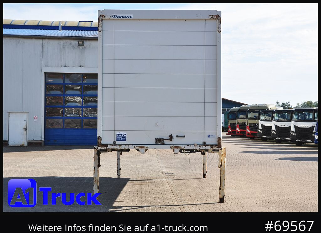 Carrosserie fourgon KRONE Wechselbrücke BDF 7,45 Koffer,  Textil 2750mm innen, 20 x vorhanden: photos 11