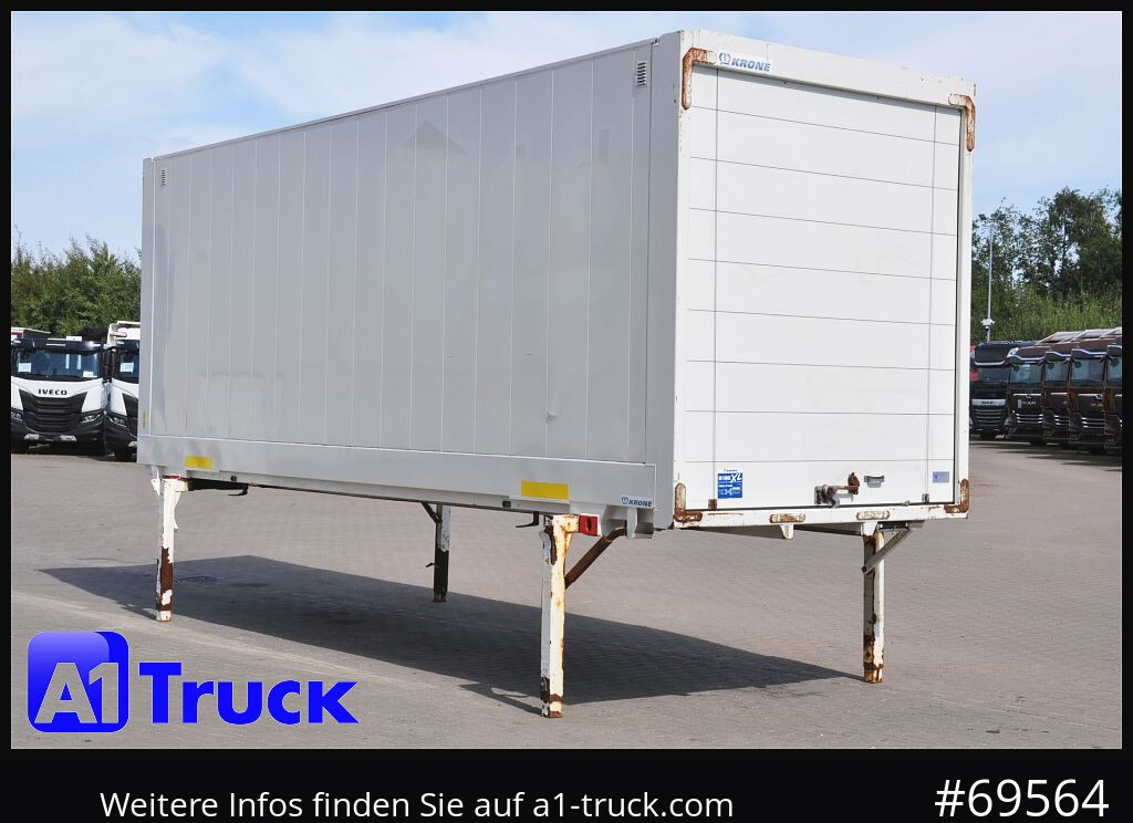 Carrosserie fourgon KRONE Wechselbrücke BDF 7,45 Koffer,  Textil 2750mm innen, 20 x vorhanden: photos 12 Carrosserie fourgon KRONE Wechselbrücke BDF 7,45 Koffer,  Textil 2750mm innen, 20 x vorhanden: photos 12