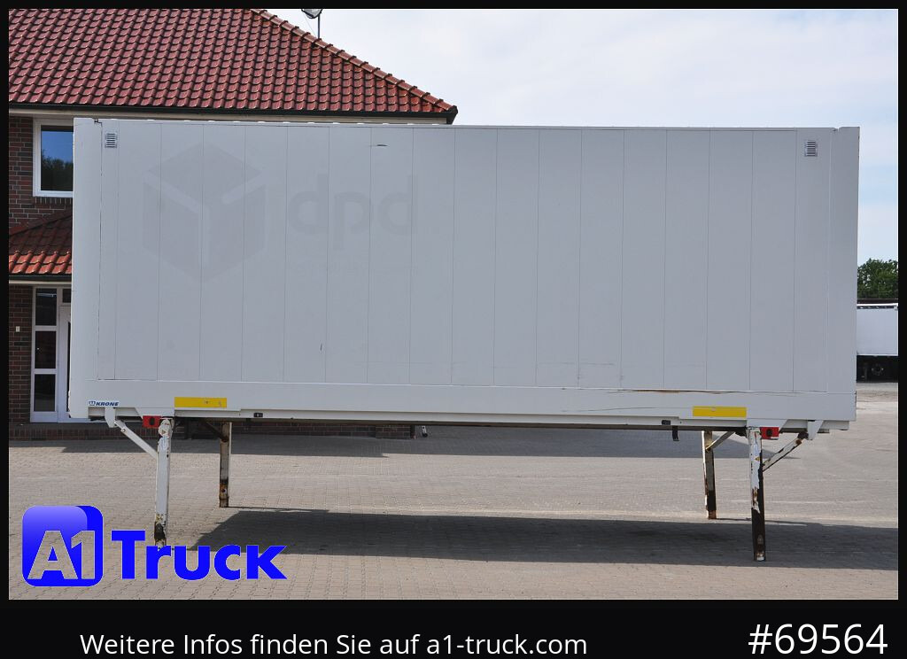 Carrosserie fourgon KRONE Wechselbrücke BDF 7,45 Koffer,  Textil 2750mm innen, 20 x vorhanden: photos 9 Carrosserie fourgon KRONE Wechselbrücke BDF 7,45 Koffer,  Textil 2750mm innen, 20 x vorhanden: photos 9