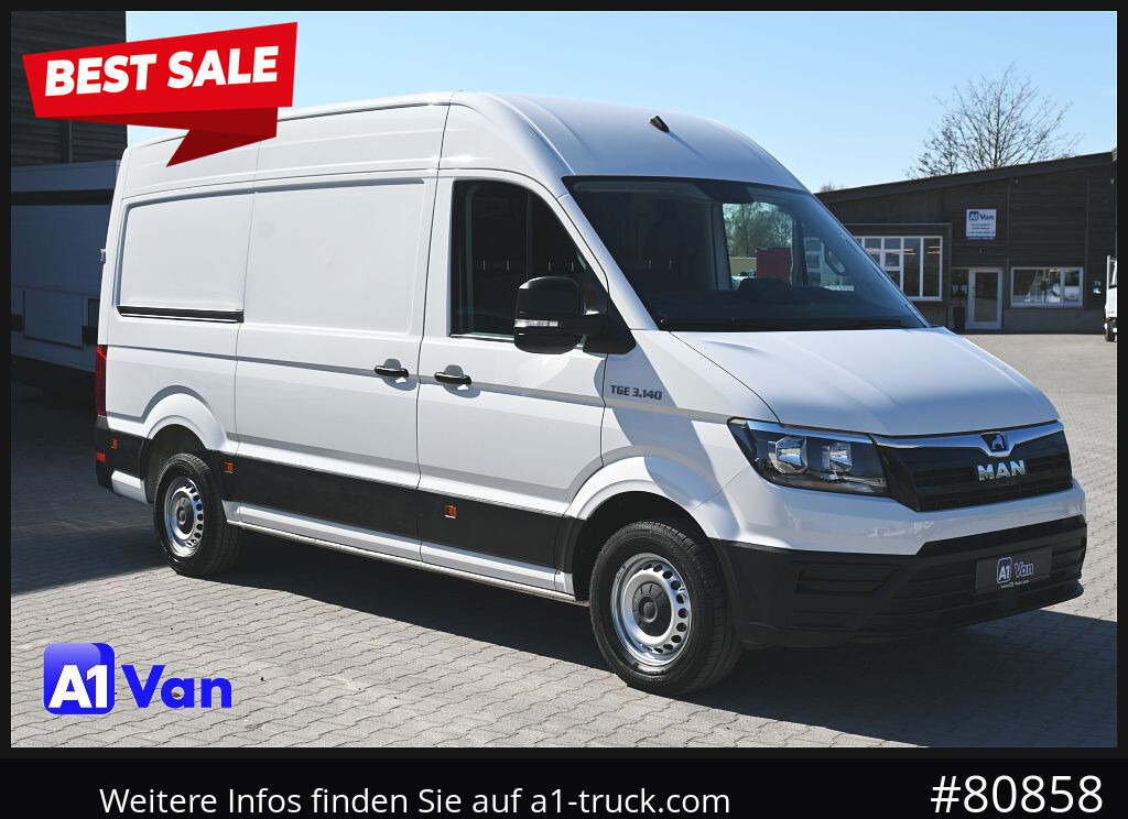 MAN TGE 3.140, Klima, Tachograph, AHK - Fourgon utilitaire: photos 1 MAN TGE 3.140, Klima, Tachograph, AHK - Fourgon utilitaire: photos 1