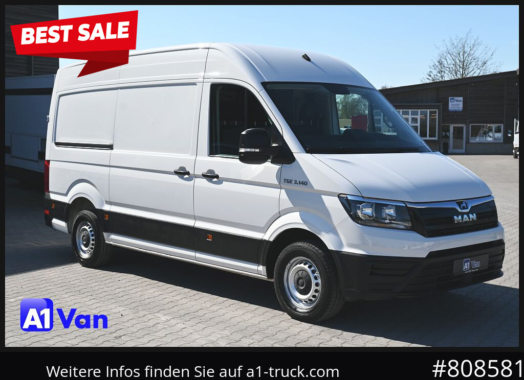 MAN TGE 3.140, Klima, Tachograph, AHK - Fourgon utilitaire: photos 1 MAN TGE 3.140, Klima, Tachograph, AHK - Fourgon utilitaire: photos 1