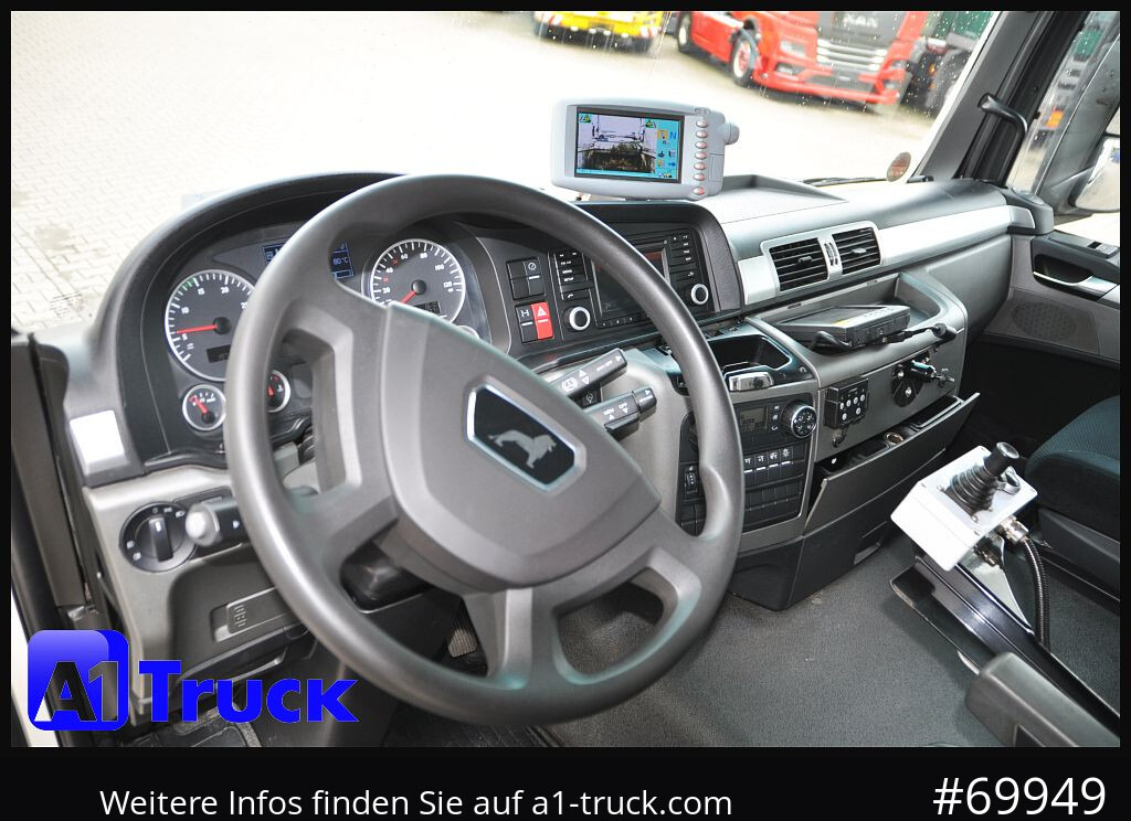 Benne à ordures ménagères pour transport de déchets MAN TGS 26.320, Faun 533 Frontlader, Überkopflader Müllwagen,: photos 15 Benne à ordures ménagères pour transport de déchets MAN TGS 26.320, Faun 533 Frontlader, Überkopflader Müllwagen,: photos 15