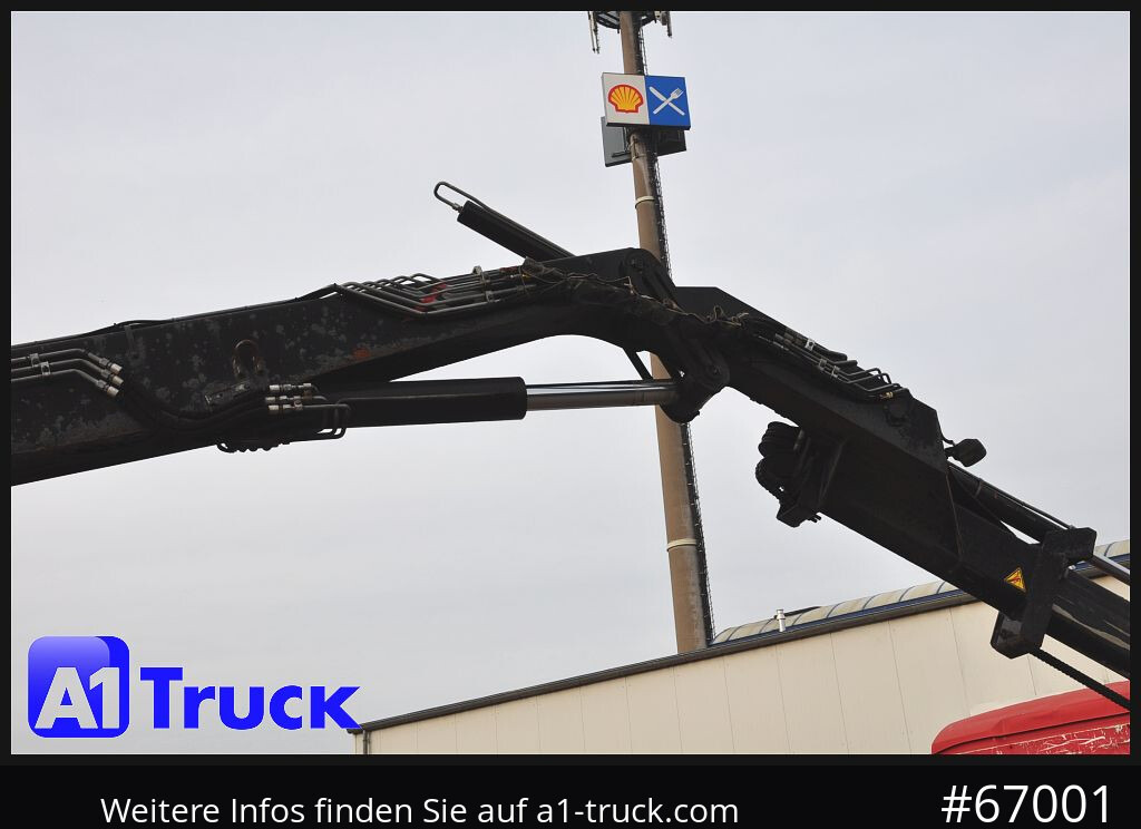 MAN TGX 26.400, Hiab Kran, Lenk-Liftachse, - Camion grue, Camion plateau: photos 2 MAN TGX 26.400, Hiab Kran, Lenk-Liftachse, - Camion grue, Camion plateau: photos 2