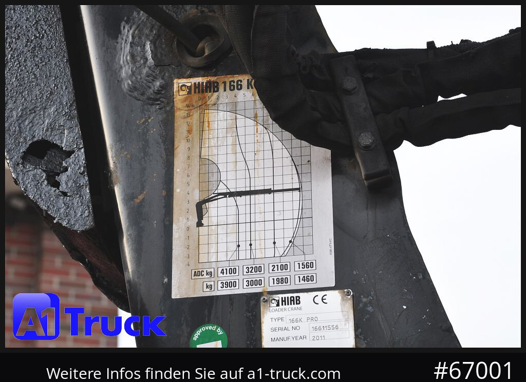 MAN TGX 26.400, Hiab Kran, Lenk-Liftachse, - Camion grue, Camion plateau: photos 4 MAN TGX 26.400, Hiab Kran, Lenk-Liftachse, - Camion grue, Camion plateau: photos 4