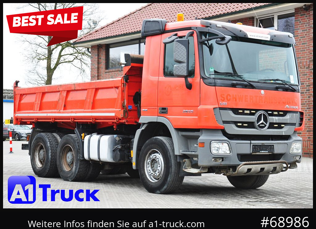 MERCEDES-BENZ Actros 2655 ,V8, 6x4 Meiller Klima , EPS - Camion benne: photos 1 MERCEDES-BENZ Actros 2655 ,V8, 6x4 Meiller Klima , EPS - Camion benne: photos 1