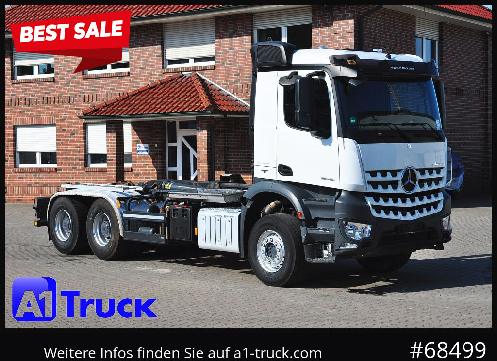 MERCEDES-BENZ Arocs 2645 BL, Meiller, 6x4, Funk, - Camion ampliroll: photos 1 MERCEDES-BENZ Arocs 2645 BL, Meiller, 6x4, Funk, - Camion ampliroll: photos 1