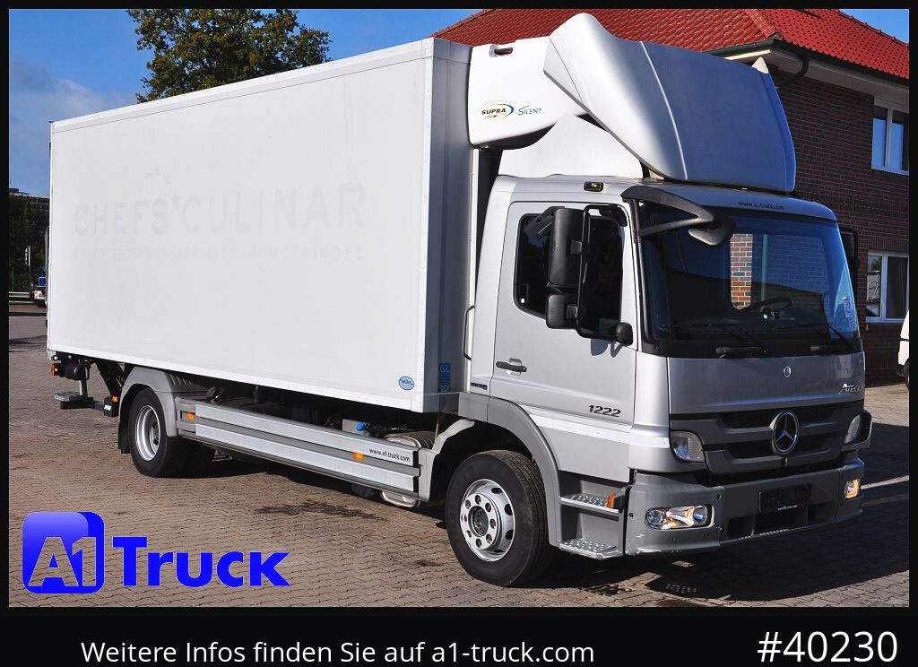 MERCEDES-BENZ Atego 1222, Kühlkoffer, Carrier Supra 1150 Mt, LBW - Camion frigorifique: photos 1 MERCEDES-BENZ Atego 1222, Kühlkoffer, Carrier Supra 1150 Mt, LBW - Camion frigorifique: photos 1