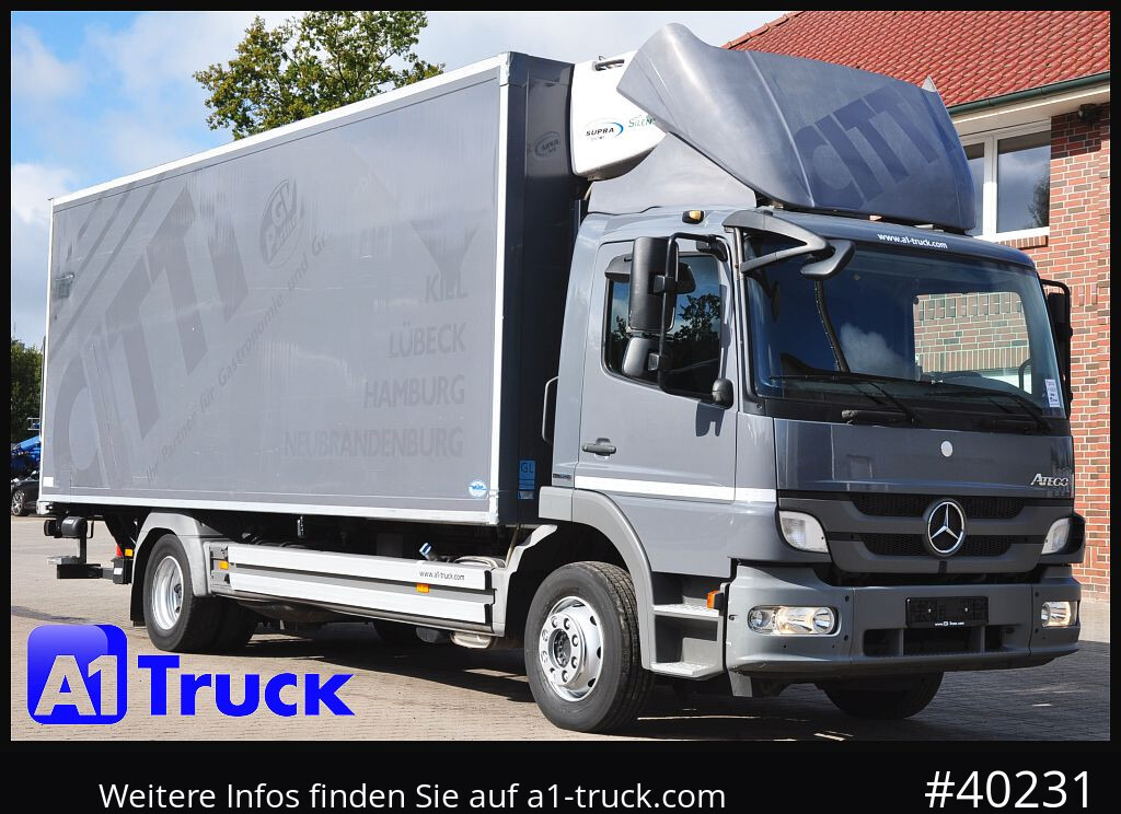 MERCEDES-BENZ Atego 1222, Kühlkoffer, Carrier Supra 850 Mt, LBW - Camion frigorifique: photos 1 MERCEDES-BENZ Atego 1222, Kühlkoffer, Carrier Supra 850 Mt, LBW - Camion frigorifique: photos 1