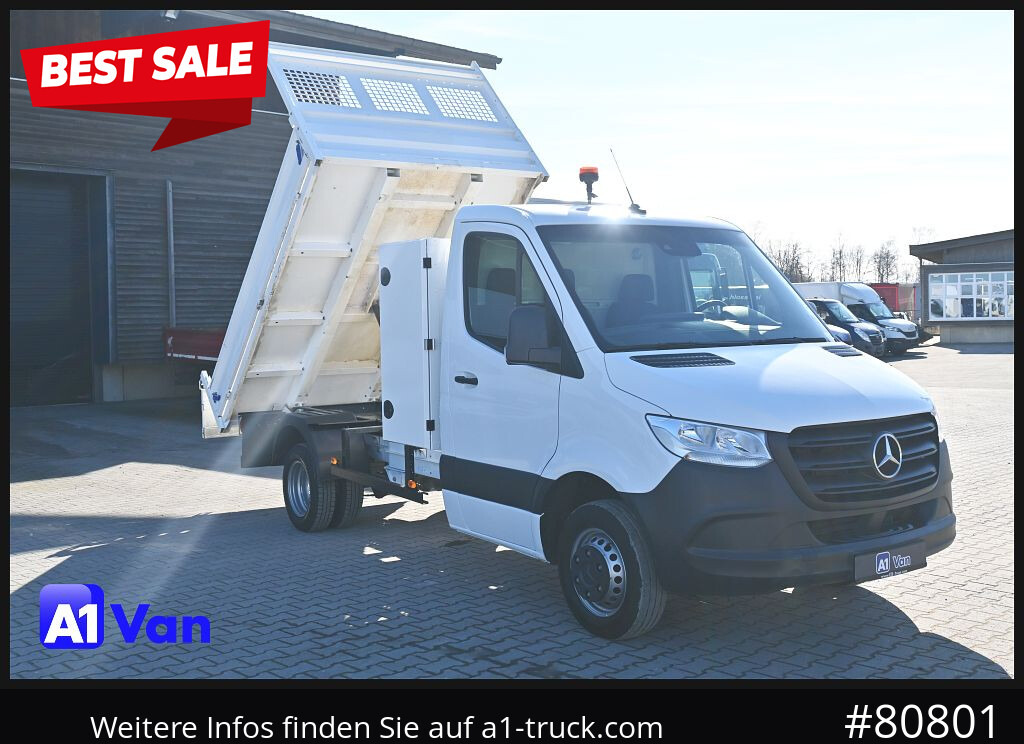 MERCEDES-BENZ Sprinter 314 Kipper, Klima, AHK, - Véhicule utilitaire benne: photos 1 MERCEDES-BENZ Sprinter 314 Kipper, Klima, AHK, - Véhicule utilitaire benne: photos 1