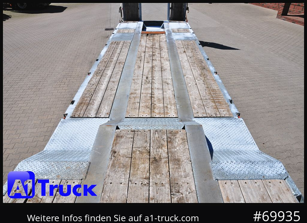 MUELLER-MITTELTAL T4 Profi, 4 achs Tieflader, hydr. Rampen, - Remorque porte-engin surbaissée: photos 4 MUELLER-MITTELTAL T4 Profi, 4 achs Tieflader, hydr. Rampen, - Remorque porte-engin surbaissée: photos 4
