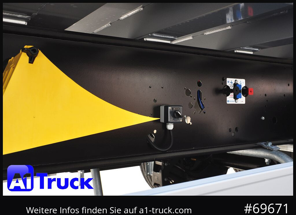 REISCH RHKS, Alu-Kippmulde 52m³, Kombitüren, Alufelgen, Liftachse, - Semi-remorque benne: photos 5 REISCH RHKS, Alu-Kippmulde 52m³, Kombitüren, Alufelgen, Liftachse, - Semi-remorque benne: photos 5