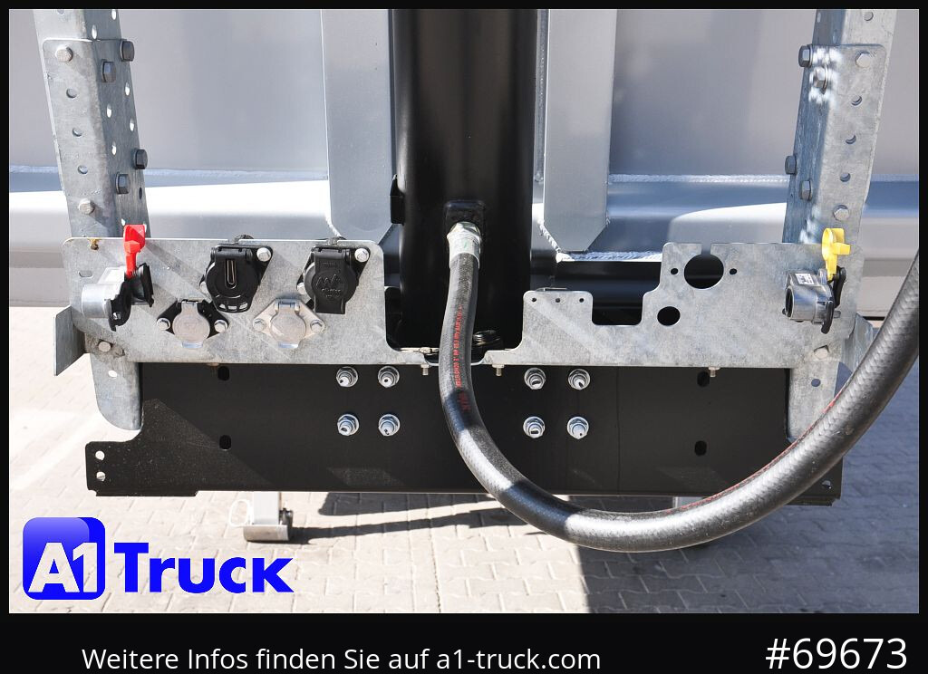 REISCH RHKS, Alu-Kippmulde 54m³, Kombitüren, Alufelgen, Liftachse, - Semi-remorque benne: photos 5 REISCH RHKS, Alu-Kippmulde 54m³, Kombitüren, Alufelgen, Liftachse, - Semi-remorque benne: photos 5