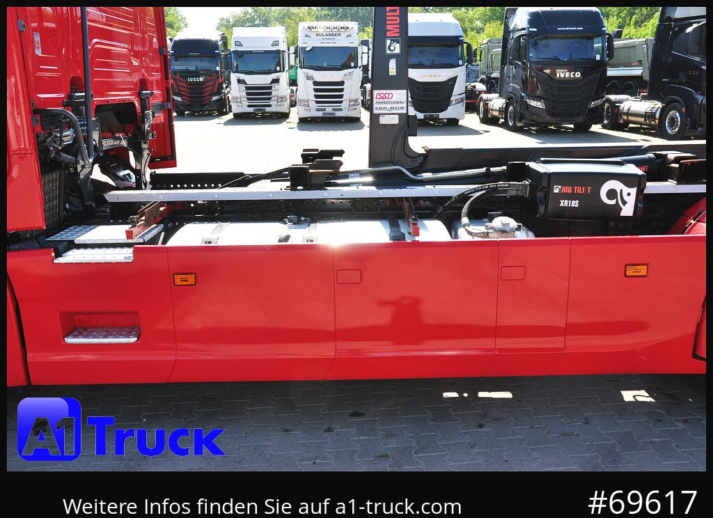 SCANIA R500, Abrollkipper, HIAB, Lift-Lenkachse, - Camion ampliroll: photos 2 SCANIA R500, Abrollkipper, HIAB, Lift-Lenkachse, - Camion ampliroll: photos 2